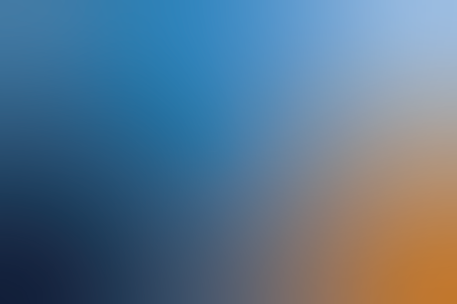 Blue Orange Gradients Background